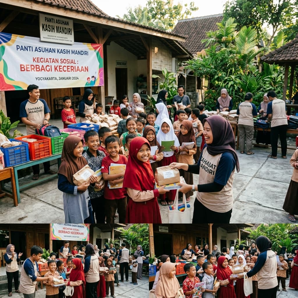 Bakti Sosial Panti Asuhan Bogor – Berbagi Keceriaan & Beasiswa